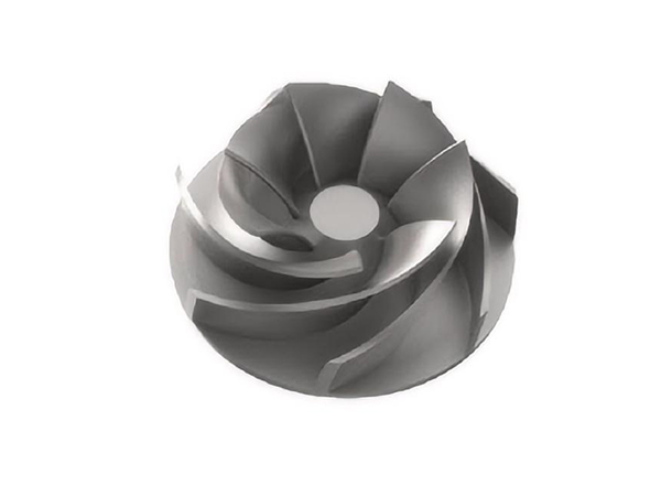 Titanium alloy pump case 