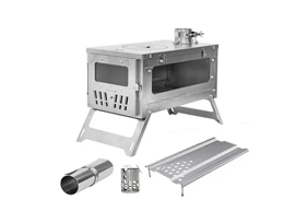 Titanium camping stove